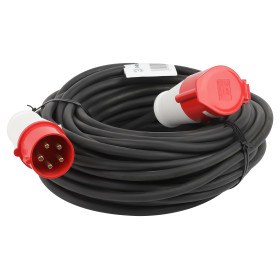 ЭРА Удлинитель силовой IND380-U-1e-5x2,5-30m-IP44 на 380В в бухте 1 розетка CEE 5P 30м КГ 5х2,5 32A IP44