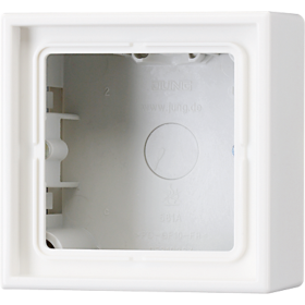 JUNG LS 990 Белая Рамка подъемная 1-ая