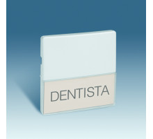 Simon 82 Белая Накладка на одноклав. мех. с иформацион. вставкой, S82,82N