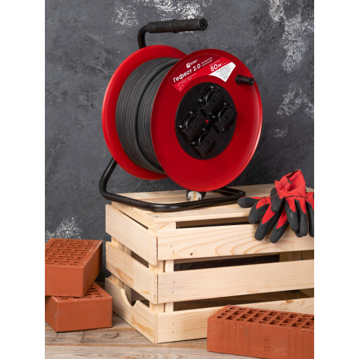 Удлинитель на катушке 