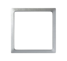Simon 27 Play Алюминий Вставка декоративная для рамок с вырезом под декор