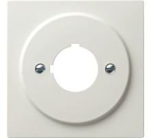 Gira S-Color Белый Накладка с опорной пластиной для приборов d 22,5 mm