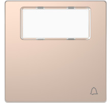 Schneider Electric Merten D-Life Шампань Клавиша 1-ая, с полем для надписи, «звонок»