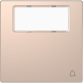 Schneider Electric Merten D-Life Шампань Клавиша 1-ая, с полем для надписи, «звонок»