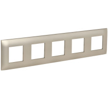 IEK SKANDY Шампань Рамка 5-ая SK-F05Sh