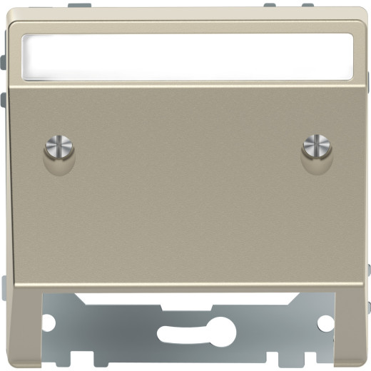 MERTEN D-Life ЦЕНТРАЛЬНАЯ НАКЛАДКА наклонная, САХАРА