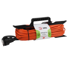 ЭРА Удлинитель силовой UFx-1-2x1.0-40m на рамке без заземления 1 розетка 40м ПВС 2х1мм2