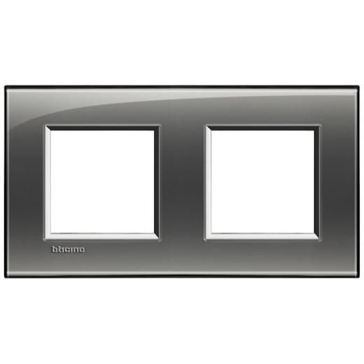 Livinglight Рамка прямоугольная, 2 поста, цвет Лондонский туман