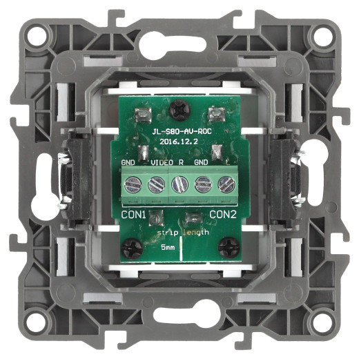 Розетка ЭРА Серия 12 12-3113-02 RCA IP20 слоновая кость