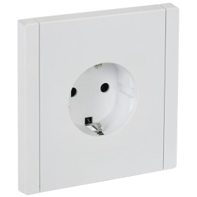 IEK FORTE&PIANO Белый Розетка с/з безвинтовое крепление 16А FP214