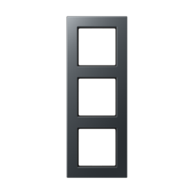 JUNG A550 Матовый антрацит Рамка 3-ая для вертикальной и горизонтальной установки