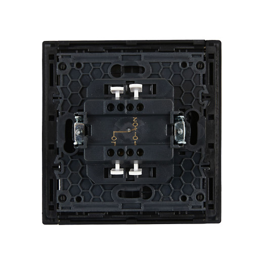 FORTE&PIANO Выключ. 1-кл. прох. 10А FP103 чер. IEK