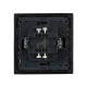 FORTE&PIANO Выключ. 1-кл. прох. 10А FP103 чер. IEK