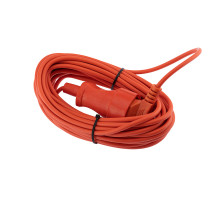 PROconnect Удлинитель-шнур ПВС 2х0.75, 10 м, б/з, 6 А, 1300 Вт, IP20, оранжевый (Сделано в России)