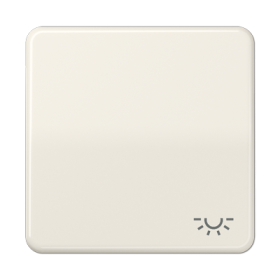 JUNG CD 500/CD plus Бежевая Клавиша 1-ая с символом ОСВЕЩЕНИЕ