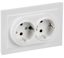 IEK BRITE Роз. 2-я с з/к/ш 16А в сб. РСш12-3-БрАБ а/б