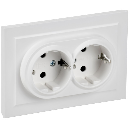 BRITE Роз. 2-я с з/к/ш 16А в сб. РСш12-3-БрАБ а/б IEK