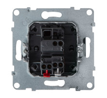 Legrand/Daccord SUNO Алюминий Выключатель кнопочный 6А 250В со шнуром. Безвинтовые зажимы.