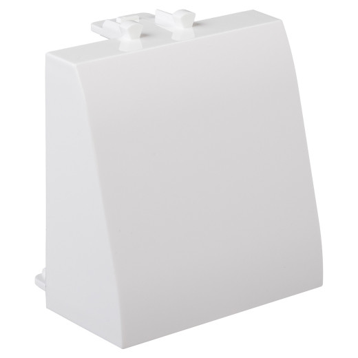 Вывод кабеля модульный Avanti, белое облако, 2 модуля