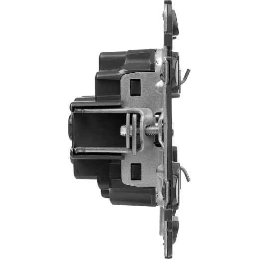 Valena IN'MATIC.Силовая розетка 2К+З 16А 250В.Винтовые зажимы.