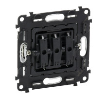 Legrand Valena Мех IN'MATIC Выключатель 3-клавишный 10АХ 250В.