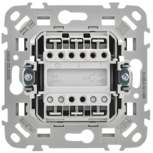 FLITE Выключ. 2-кл. 10А ВС12-1-0-ФлМА м/а IEK