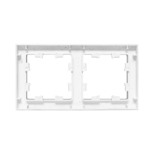 2 - местная рамка, алюминий, пластик Эпика EKF