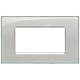 Livinglight Рамка прямоугольная, 4 модуля, цвет Серое небо