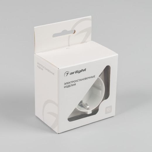 Механизм розетки с USB зарядкой SCT-MUAA-PL-WH-V (250V, 16A) (Arlight, -)