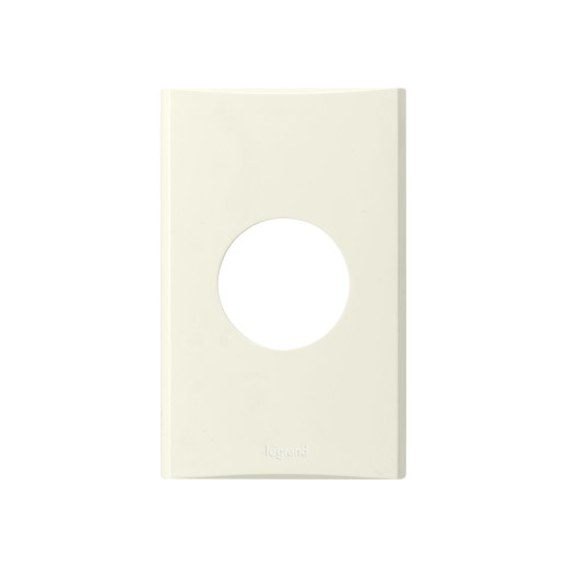 Zunis Бежевый Накладка розетки 1-ой