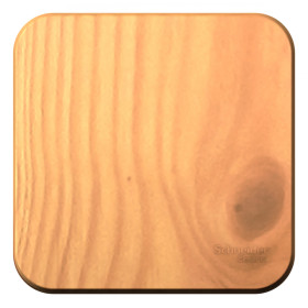 Systeme Electric Blanca наруж Ясень Переключатель 1-клавишный 10А, 250B, изолир. пластина