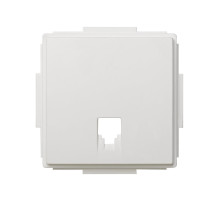 Simon 27 Scudo Белая Накладка на механизм телефонной розетки