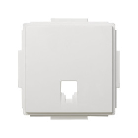 Simon 27 Scudo Белая Накладка на механизм телефонной розетки