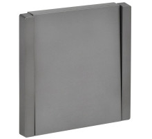 IEK FORTE&PIANO Сталь Выключатель 1-кл самовозвратный 10А FP510