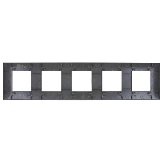 SKANDY Рамка 5-мест. SK-F05G граф. IEK