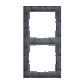 Legrand/Daccord SUNO Плюмаж Рамка декоративная универсальная 2-постовая.