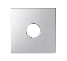 Simon 82 Detail Алюминий Накладка Розетки TV, аудиорозетки (для 75400-,75475-,75520-,75521-,75522-39)