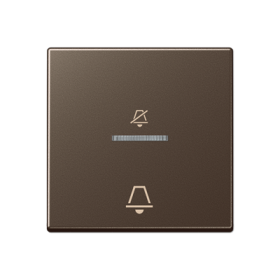 JUNG Клавиша на гостиничный выключатель, корридорный модуль, мокко