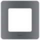 Рамка 1 пост - Legrand/Daccord Inspiria - дымчатый