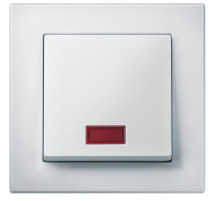 Schneider Electric Merten SM Бел глянец Клавиша 1-ая с окошком, без линзы