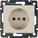 Розетка с заземлением - Legrand Valena - без шторок 16А 250В винтовые зажимы - слоновая кость
