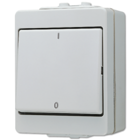 JUNG Выключатель трехполюсный, для накладного монтажа IP44