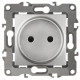 Розетка ЭРА Серия 12 12-2105-03 2P 16A-250В IP20 алюминий