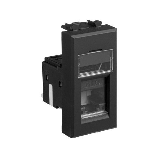 Компьютерная розетка RJ-45 модульная, кат.5е, 