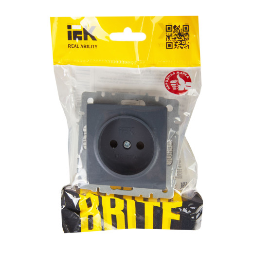 BRITE Роз. без з/к с з/ш 10А РСш10-2-БрМ мар. IEK