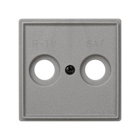 Simon 27 Scudo Серая Накладка на механизм телевизионной розетки
