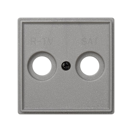 Крышка для розетки R-TV/SAT (ТВ, Спутник), серый