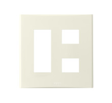 Anam Legrand Zunis Бежевый Рамка 2-ая (TV+ТЛФ2) (5 модулей)