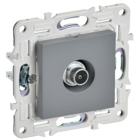 IEK SKANDY Серый Розетка TV оконечная SK-A12Gr