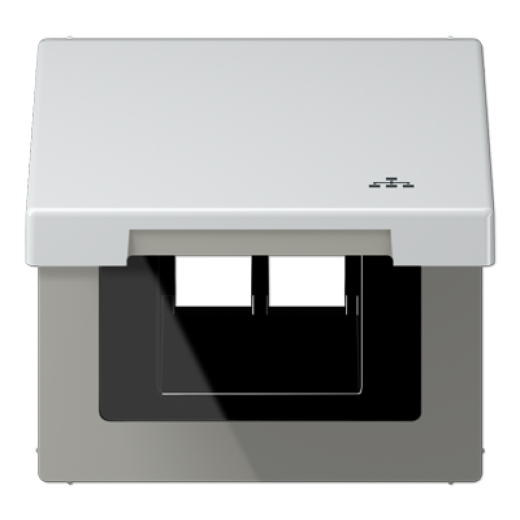 Накладка и крышка для двойных UAE розеток с символом 